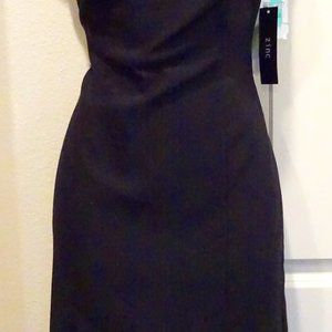 Little Black Zinc SleevelessDress Scooped Neck Women's Sz 9 New w/Nordstrom tags